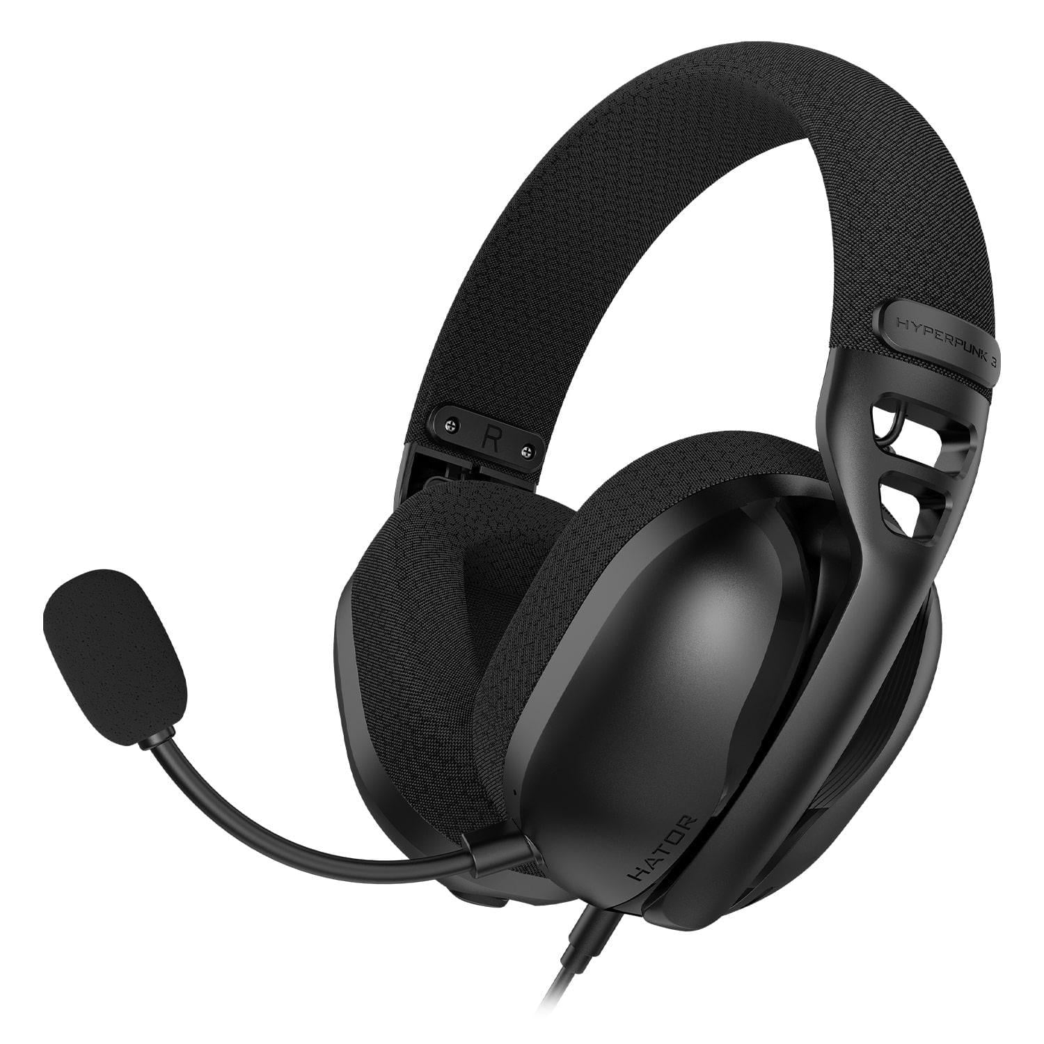 Наушники игровые Hator Hyperpunk 3 mini-jack 3,5мм Black (ESH01)