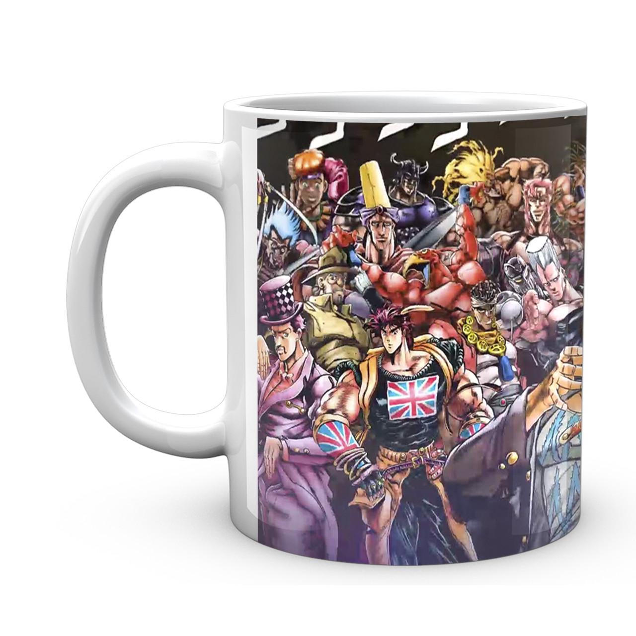 Чашка Gee! Невероятные приключения ДжоДжо JoJo's Bizarre Adventure Герои и Злодеи ДжоДжо JJ 02.580