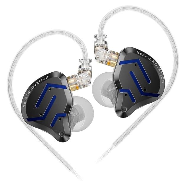 Наушники KZ Knowledge Zenith ZSN Pro 2 Mic Black