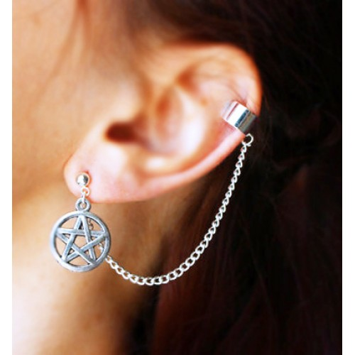 Сережка каф пентаграмма (2762119324)