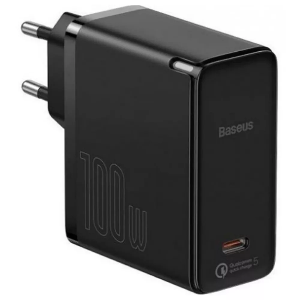 Устройство cетевое зарядное Baseus TZCCGAN-L01 GaN2 Fast Charger 1Type-C/Cable Type-C to Type-C 1,5 м 100W