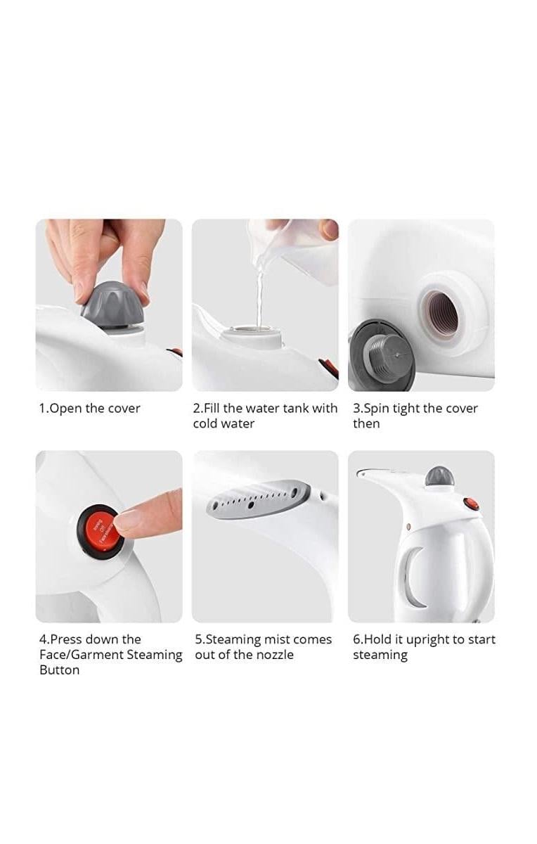 Вертикальный отпариватель WW02604 4в1 для одежды с насадками - фото 3 Вертикальный отпариватель WW02604 4в1 для одежды с насадками - фото 3