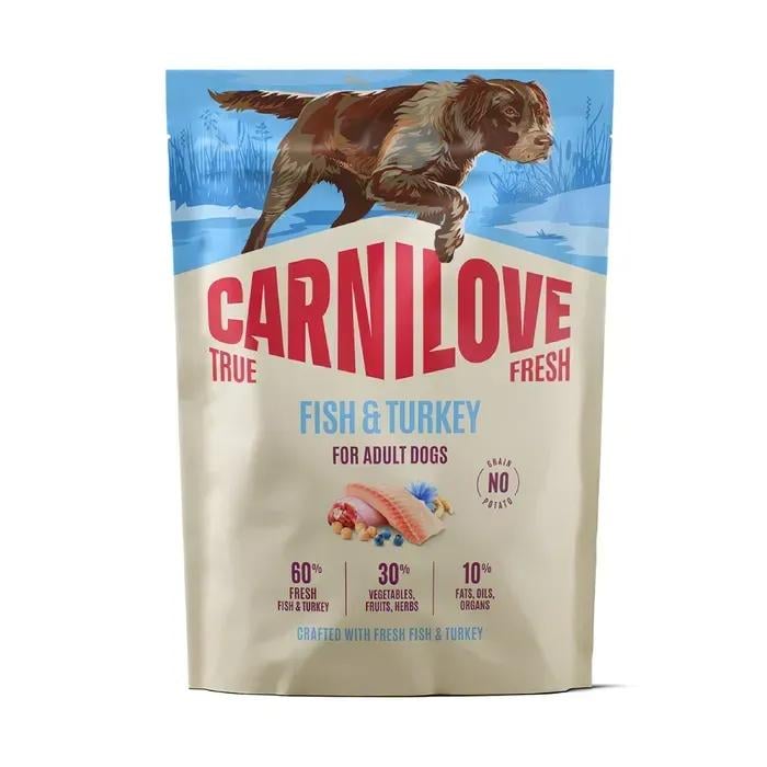 Корм сухий Carnilove True Fresh Fish &Turkey для собак риба та індичка 1,5 кг (173745)