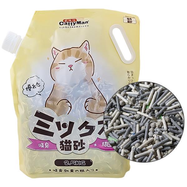 Наповнювач для котів CattyMan Mixed Cat Litter 2,5 кг
