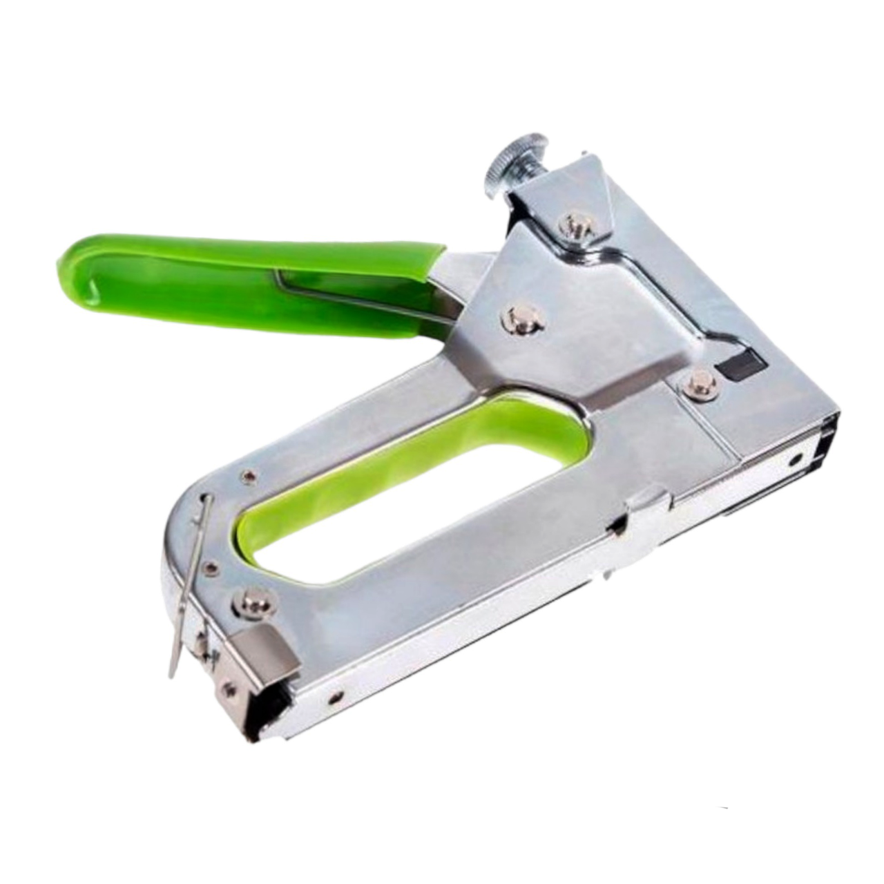 Степлер будівельний Alloid для скоб 4-14 мм Хром (47259) - фото 2 Степлер будівельний Alloid для скоб 4-14 мм Хром (47259) - фото 2