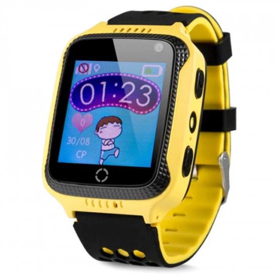 Смарт-годинник дитячий Smart Baby watch Q528 GPS Жовтий