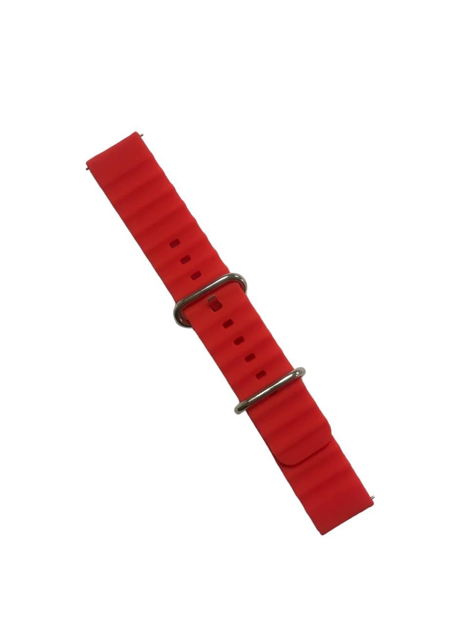 Ремешок для часов силиконовый Ocean Design Amazfit 20 мм Red (000550586)