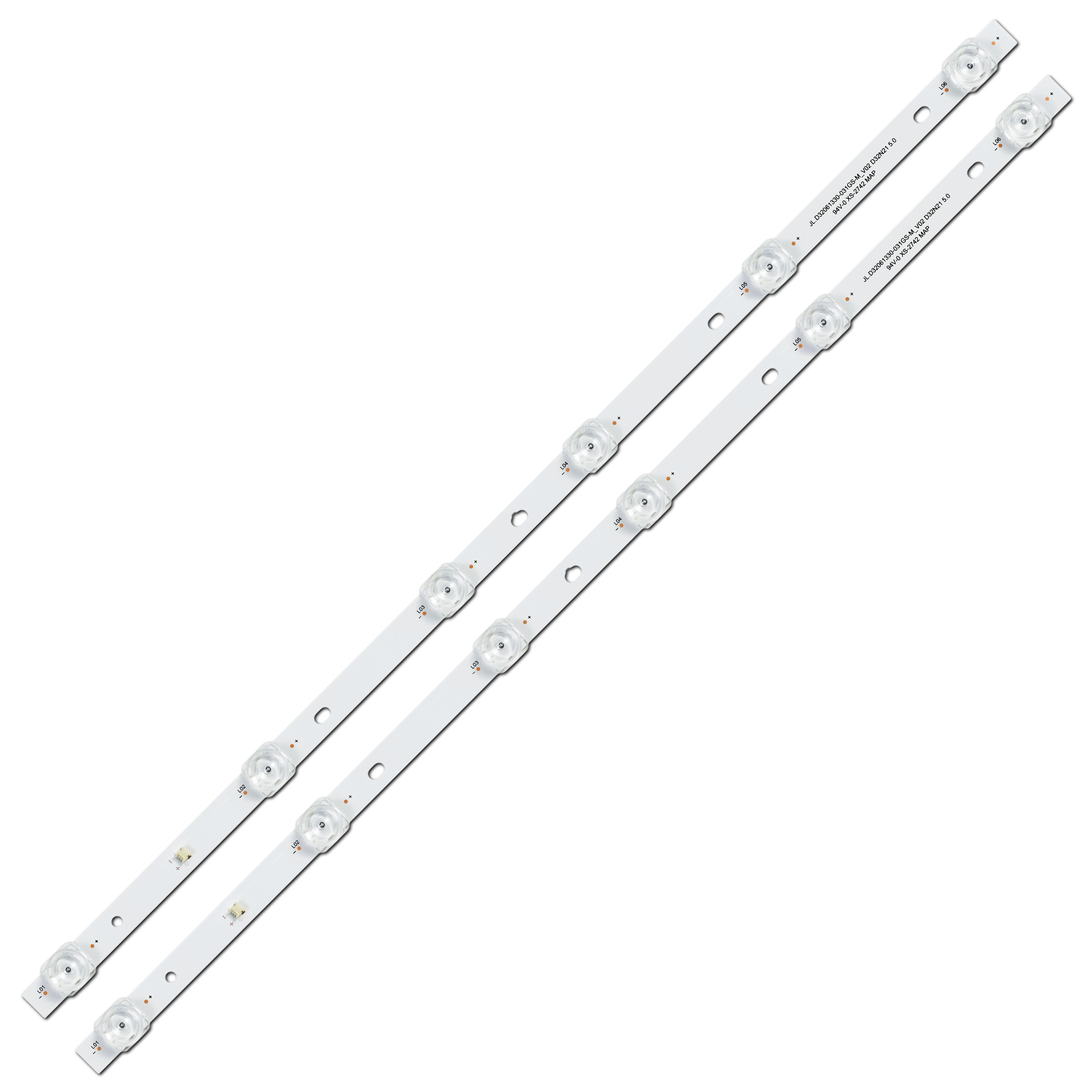 Комплект LED підсвітки для TV JL.D32061330-031GS-M_V02 D32N21 5.0 VK32F 32" 2 шт. (ART-15336)