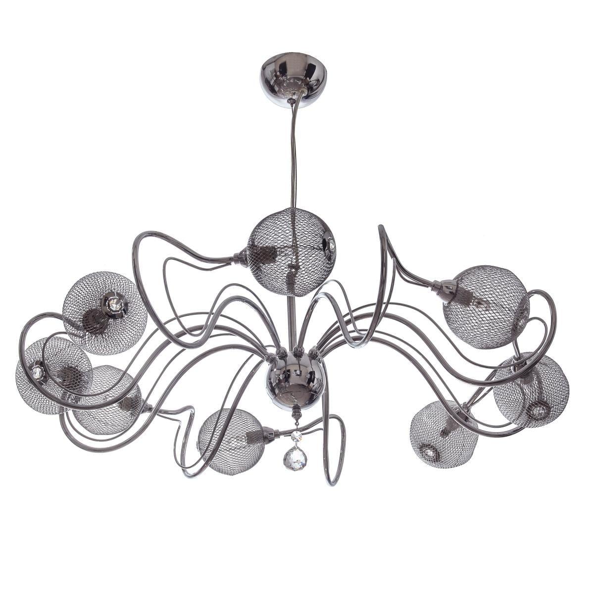 Люстра молекула галогенная Brille BR-01 361S/8 G9 для натяжного потолка