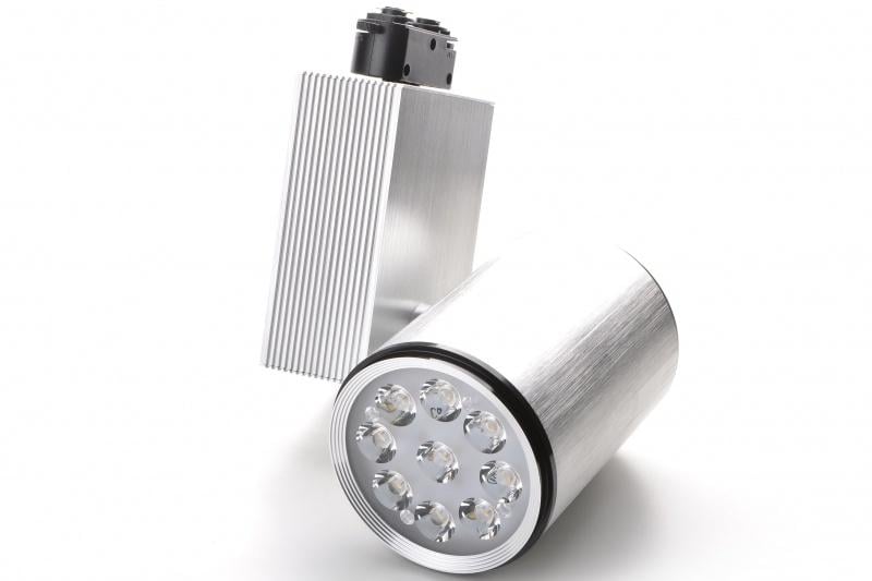 Светильник трековый поворотный Brille Led 205/9x3W NW Silver (L8-010)