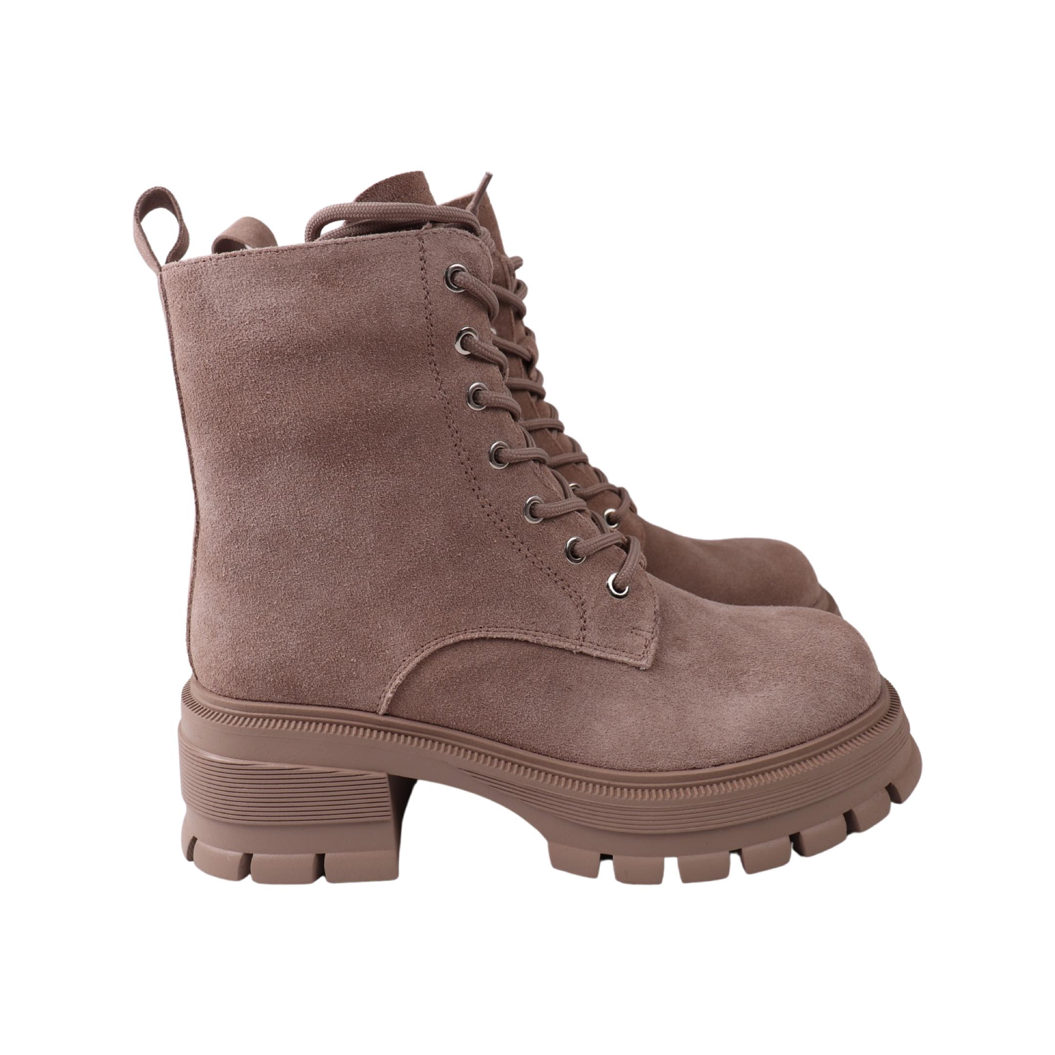 Ботинки женские Renzoni 1011-24ZHC натуральная замша р. 38 Капучино (29183379)