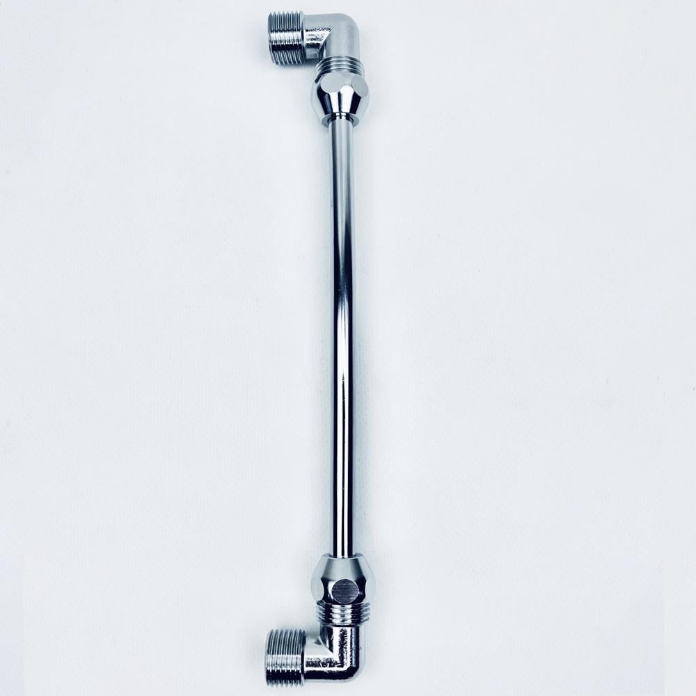 Підводка гнучка Flexy S-подібна мідна ЗЗ 10 см 1/2" d 10 мм Хром (24768006) - фото 3 Підводка гнучка Flexy S-подібна мідна ЗЗ 10 см 1/2" d 10 мм Хром (24768006) - фото 3