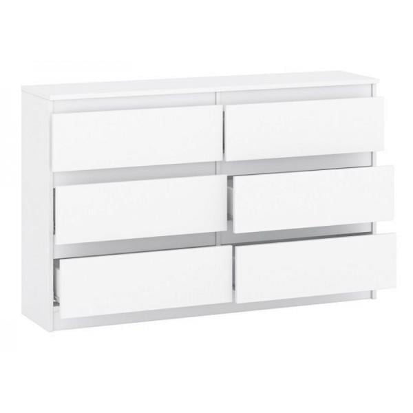 Комод Blonski 6Ш из ДСП Нимфея альба (47456)