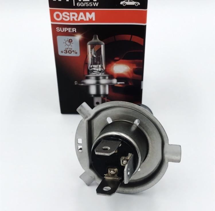 Автолампа Osram H4 SUPER - фото 3