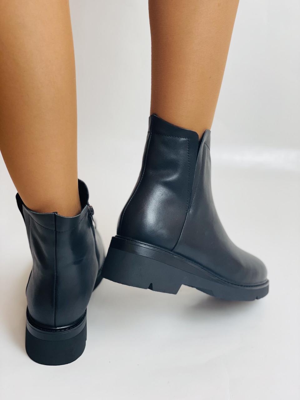 Ботинки женские зимние Blue Tempt р. 39 25,0 см Черный (2699) - фото 4 Ботинки женские зимние Blue Tempt р. 39 25,0 см Черный (2699) - фото 4