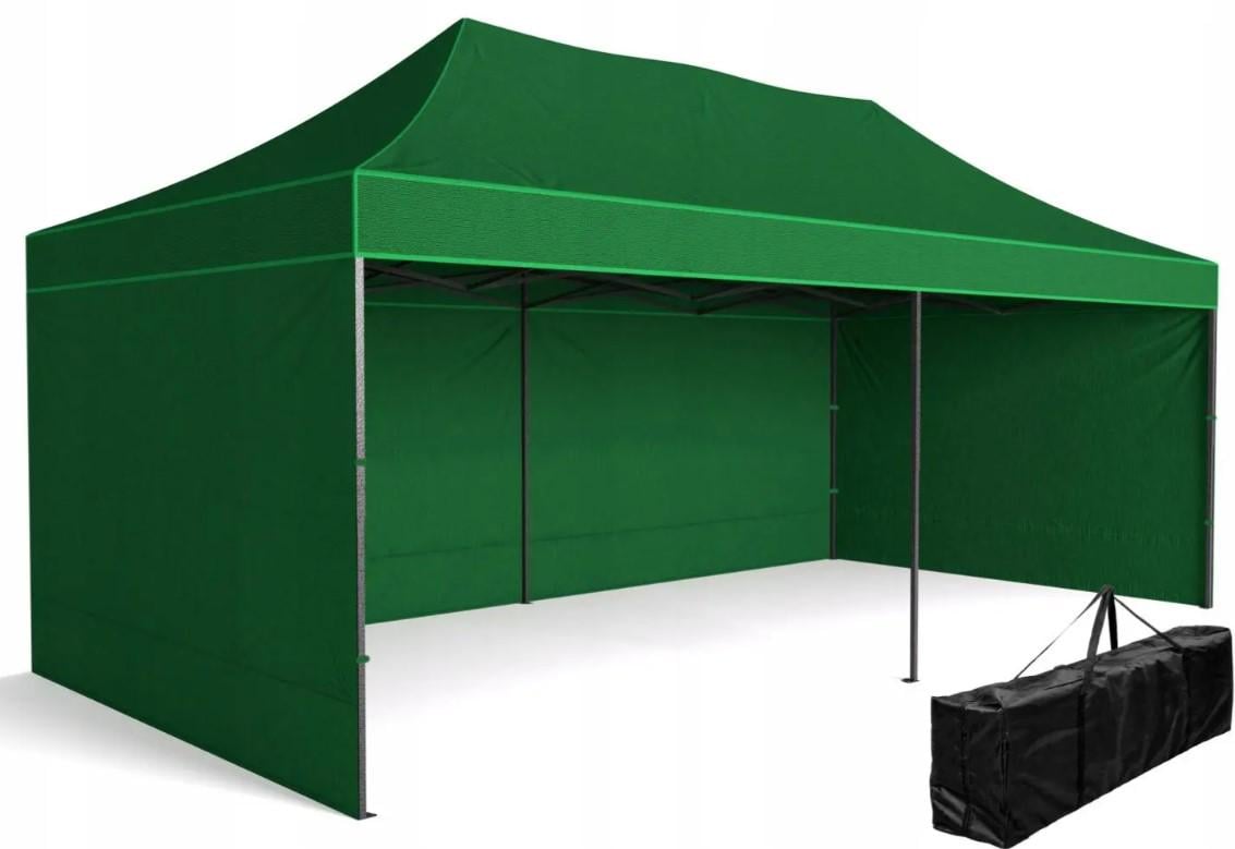 Намет-павільйон розсувний Bonro B-9006 з стінками та сумкою 3х6 Зелений (6016) - фото 2 Намет-павільйон розсувний Bonro B-9006 з стінками та сумкою 3х6 Зелений (6016) - фото 2