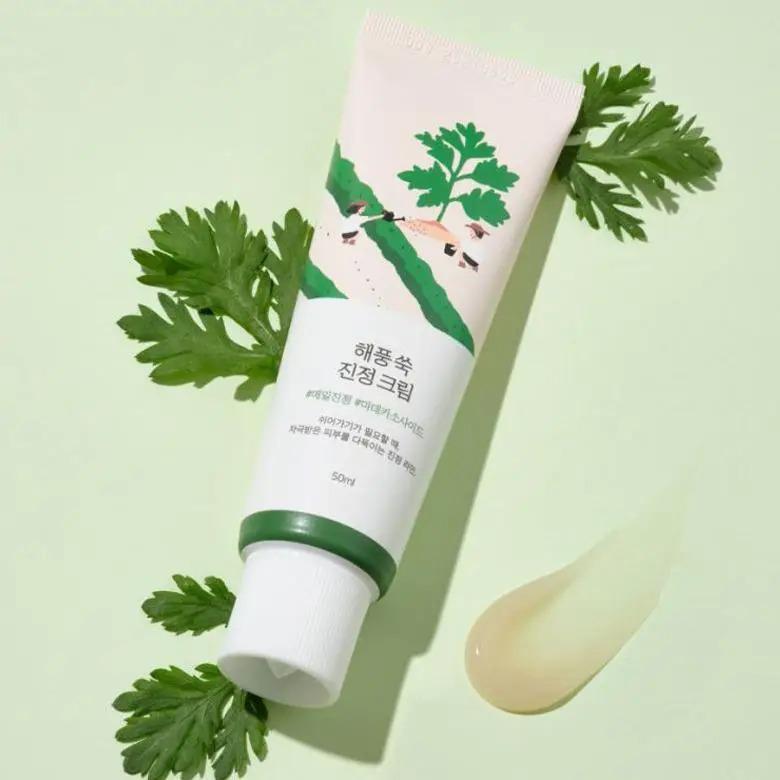 Пінка заспокійлива що очищає ROUND LAB MUGWORT Calming Cleanser 150 мл (10461570) - фото 2