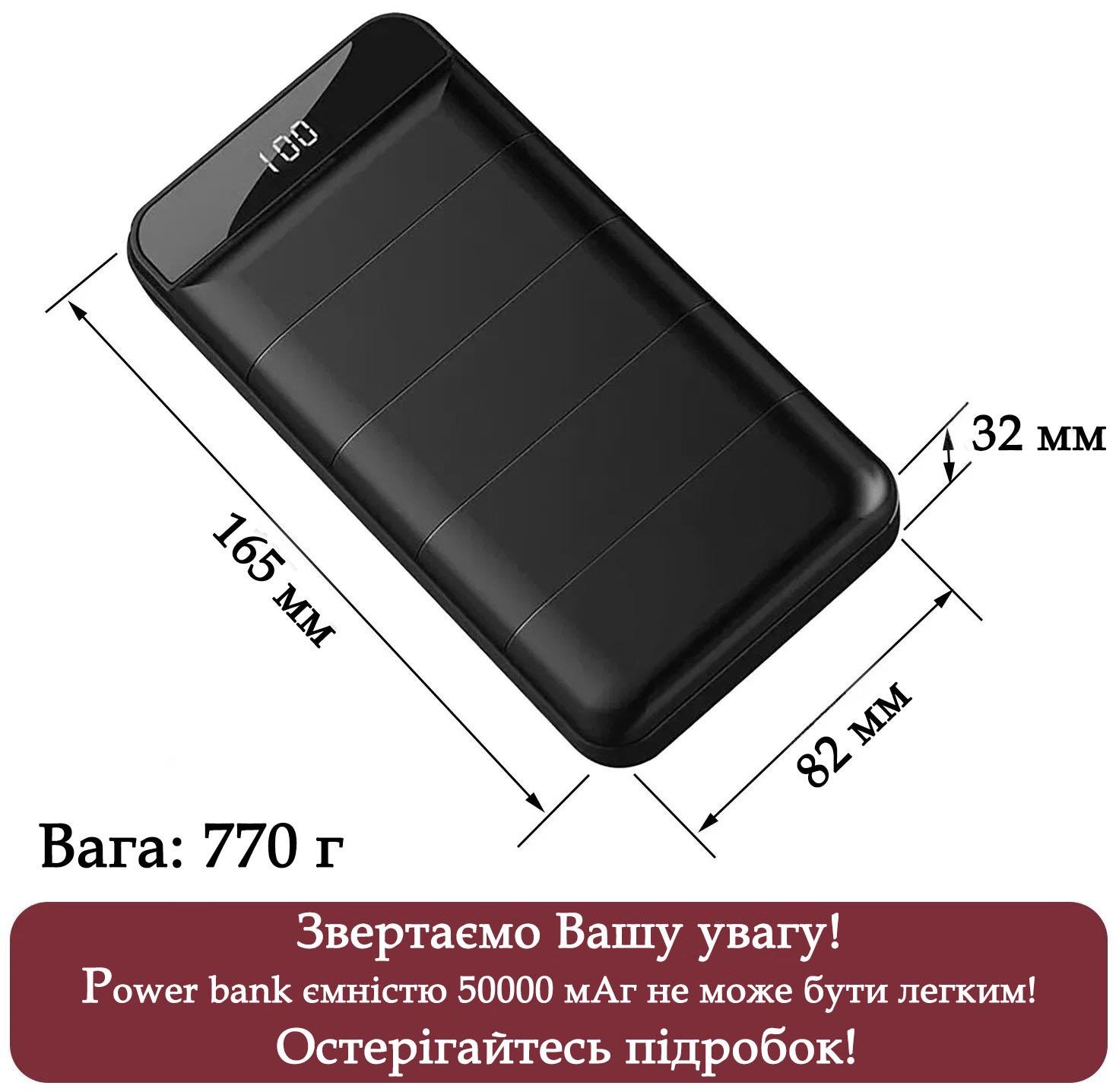 Повербанк Bolomi BLM-S30 50000 mAh зі швидкою зарядкою Чорний - фото 2 Повербанк Bolomi BLM-S30 50000 mAh зі швидкою зарядкою Чорний - фото 2