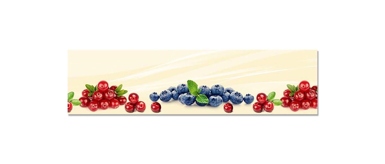 Наклейка виниловая на кухню Zatarga Клюква и Голубика 650х2500 мм (1289776761) Наклейка виниловая на кухню Zatarga Клюква и Голубика 650х2500 мм (1289776761)