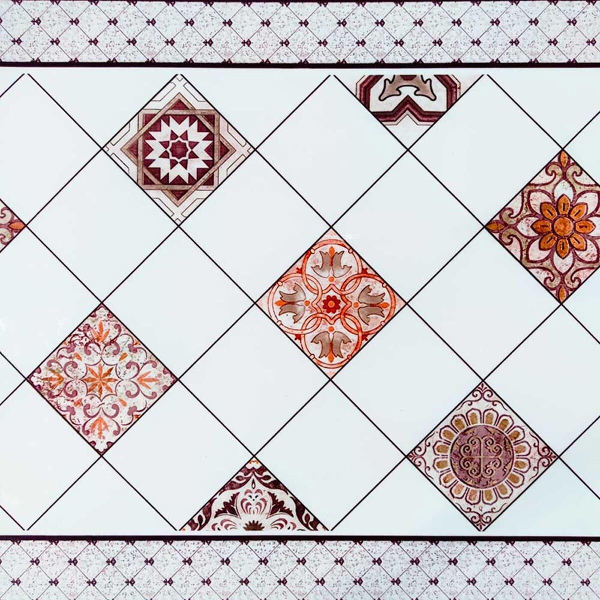 Плитка виниловая СВП-213 самоклеящаяся 600x600x1,5 мм (3DPanda-0519)