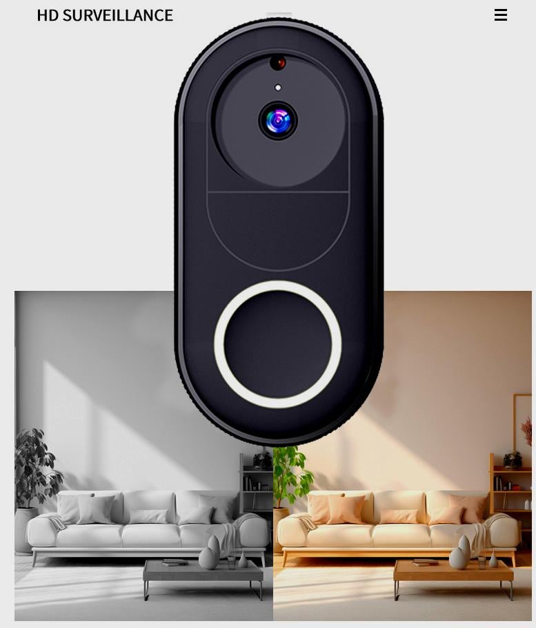 Домофон видеоглазок звонок Wi-Fi с удаленным доступом Smart Visual Doorbell QC-M01 (Linklemo app) - фото 8 Домофон видеоглазок звонок Wi-Fi с удаленным доступом Smart Visual Doorbell QC-M01 (Linklemo app) - фото 8