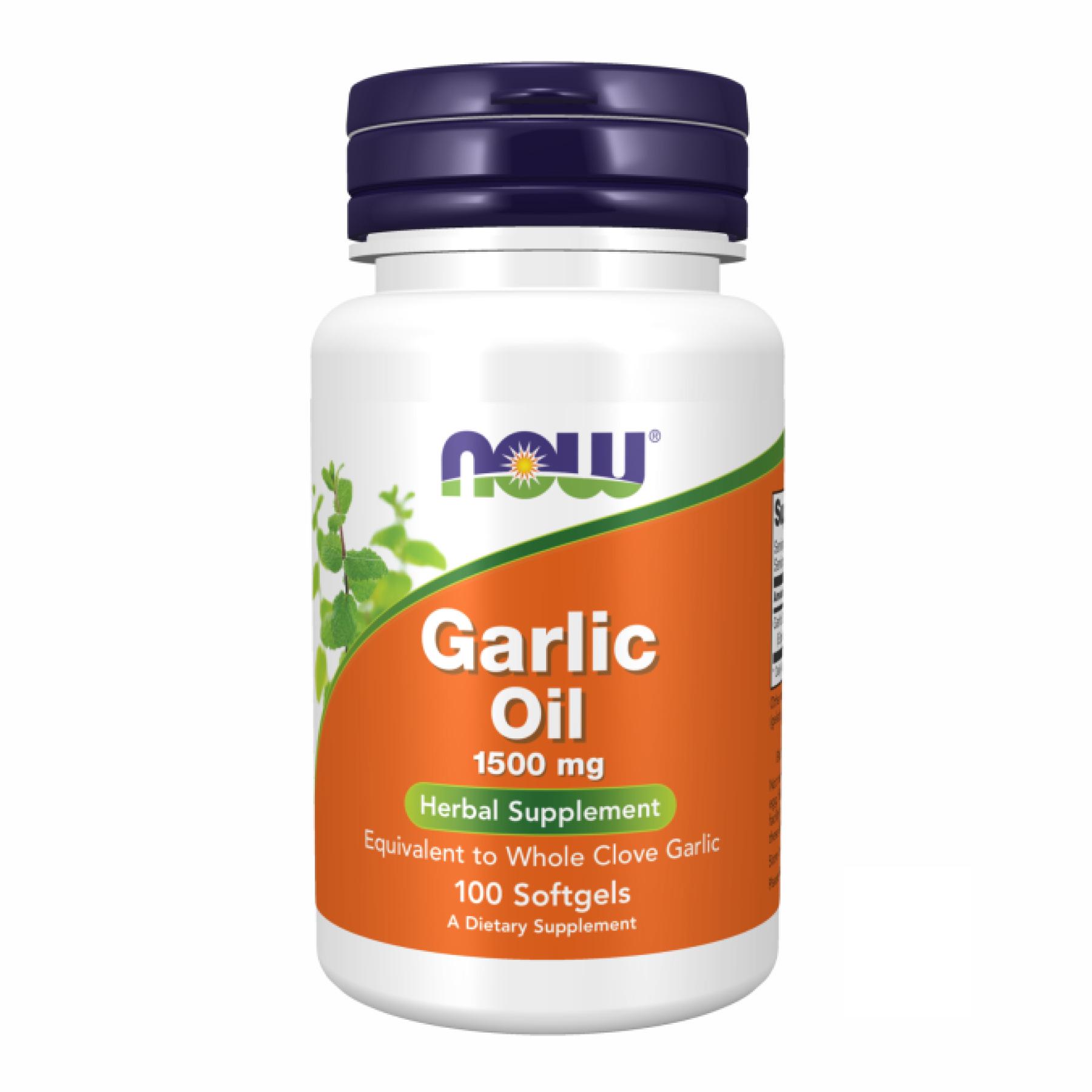 Добавка Garlic Oil 1500 mg 100 sgels (2022-10-0065)