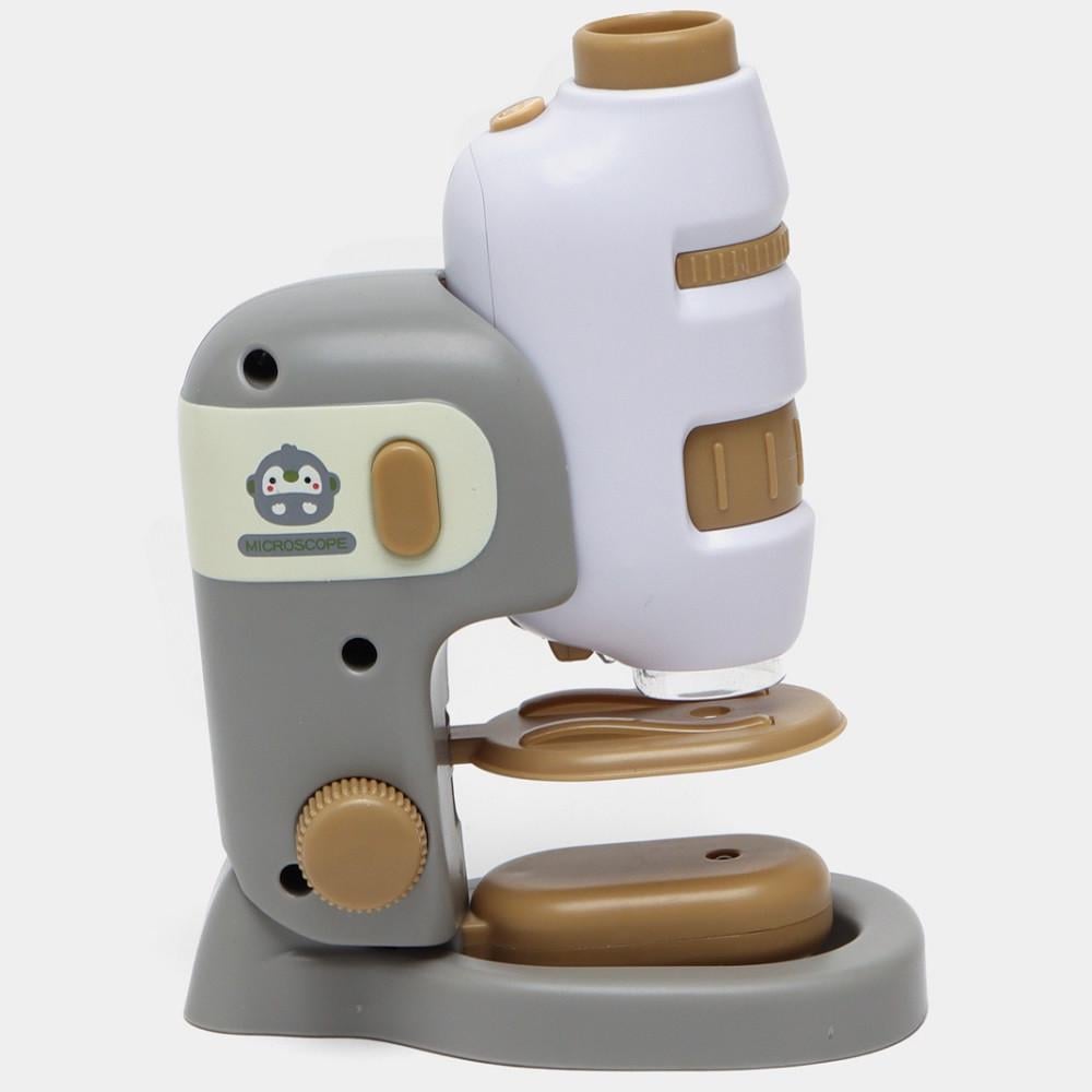 Микроскоп портативный детский для малышей с 180х увеличением (2132707412) - фото 2