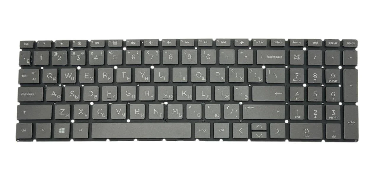 Клавіатура для ноутбука HP 250 G7 з підсвічуванням Light Black Клавіатура для ноутбука HP 250 G7 з підсвічуванням Light Black