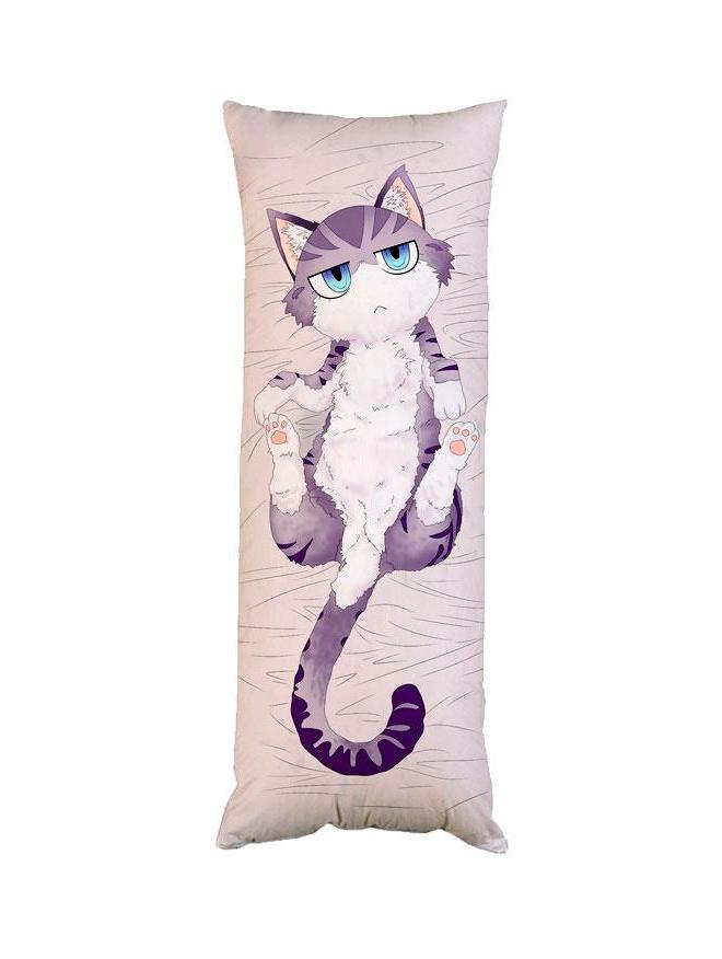 ᐉ Подушка дакимакура Кот аниме декоративная ростовая для обнимания ...