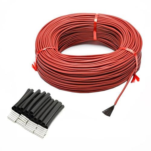 Кабель для теплого пола 100 м в силиконовой изоляции (13464567) Кабель для теплого пола 100 м в силиконовой изоляции (13464567)