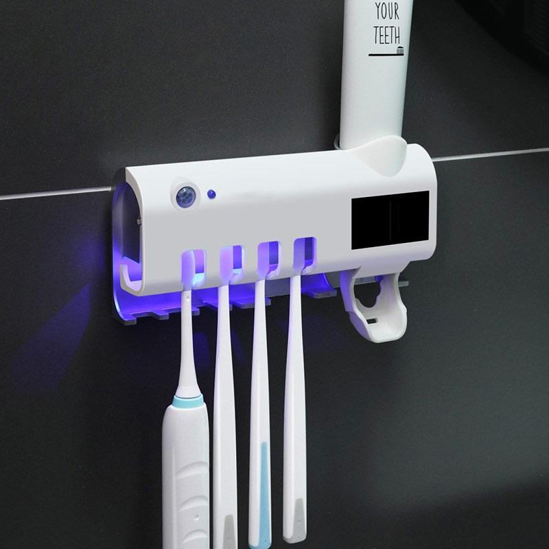 Диспенсер UV Toothbrush Sterilizer 2в1 з функцією стерилізації - фото 2