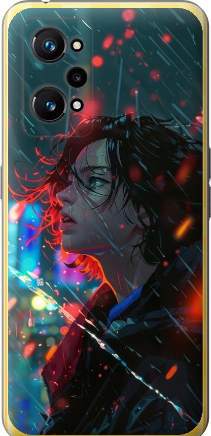 Чехол на Realme GT Neo 3T Ночные огни (6096u-2960-42517)