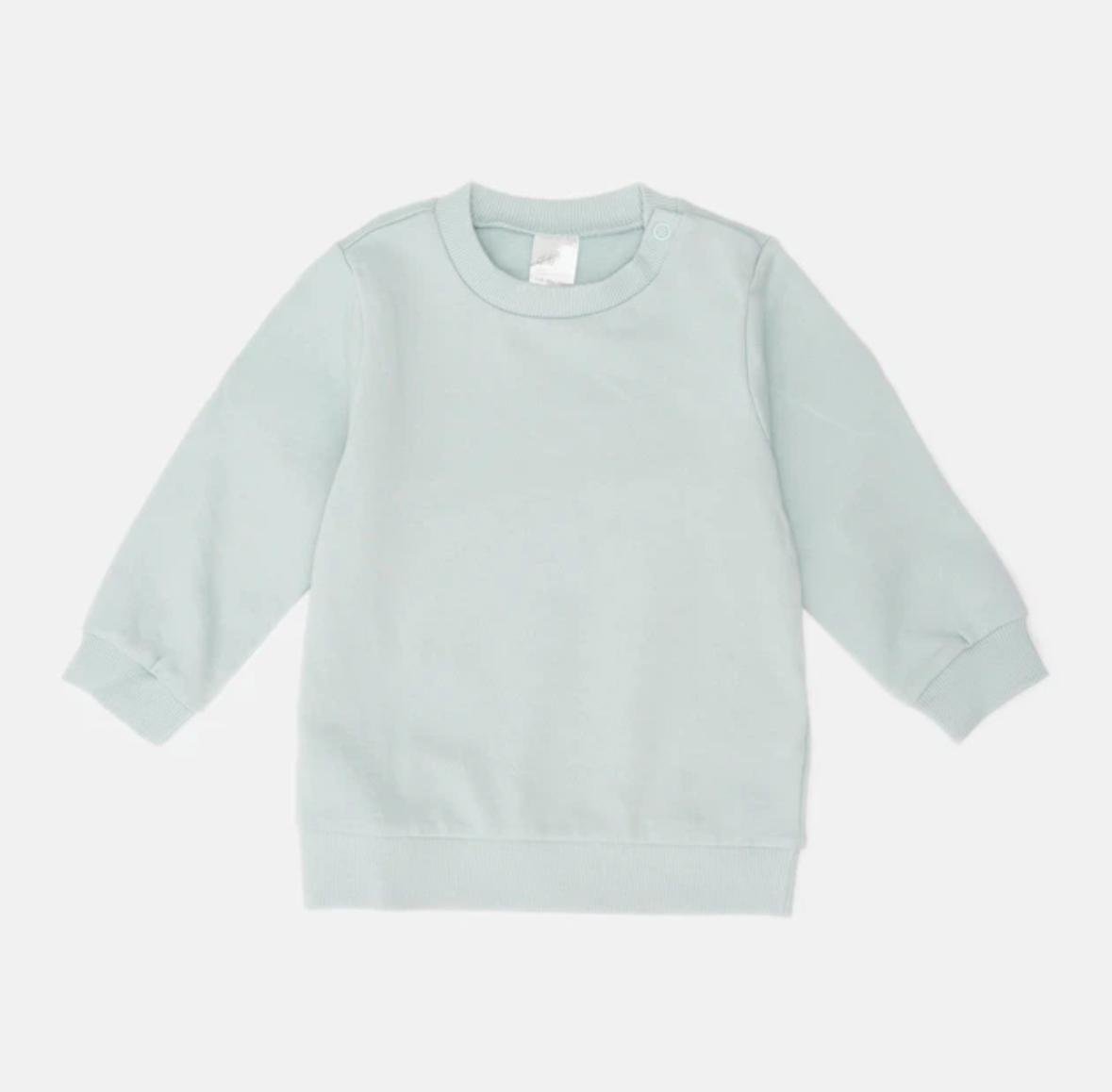 Свитшот детский утепленный H&M 62 см Зеленый (62)