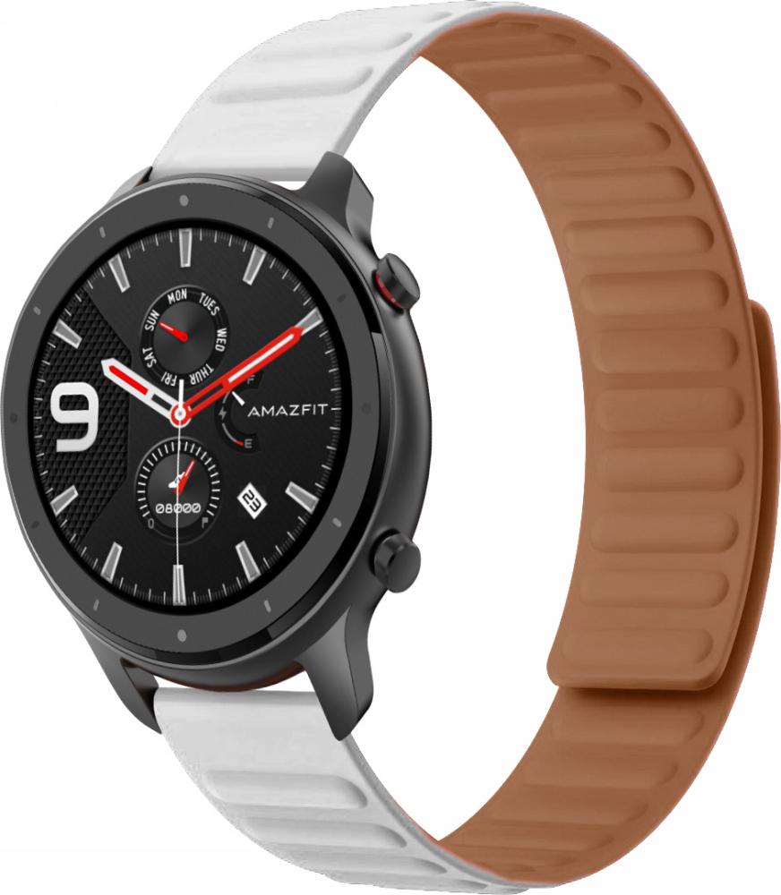 Ремешок Magneter для Amazfit GTR 47 мм White (26641-29)