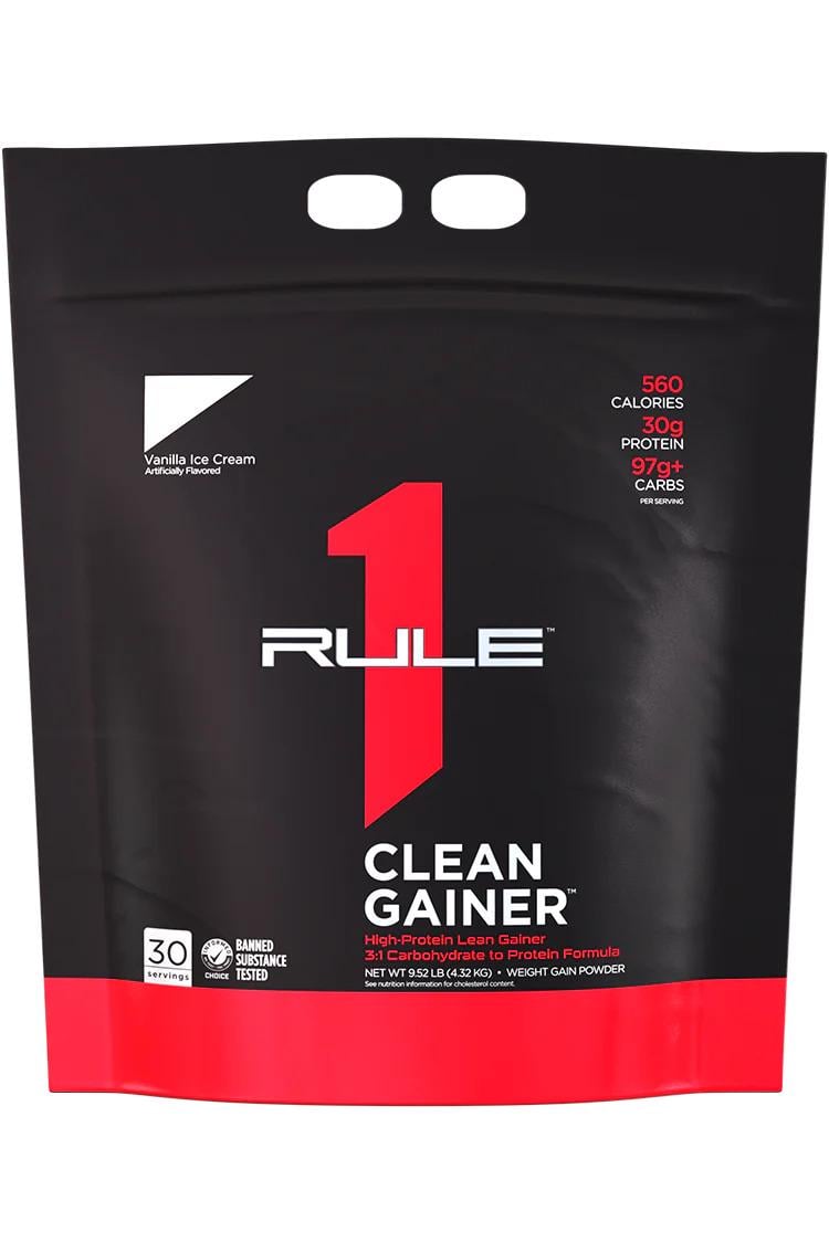 Гейнер Rule One Clean Gainer 4,47 кг Vanilla Creme