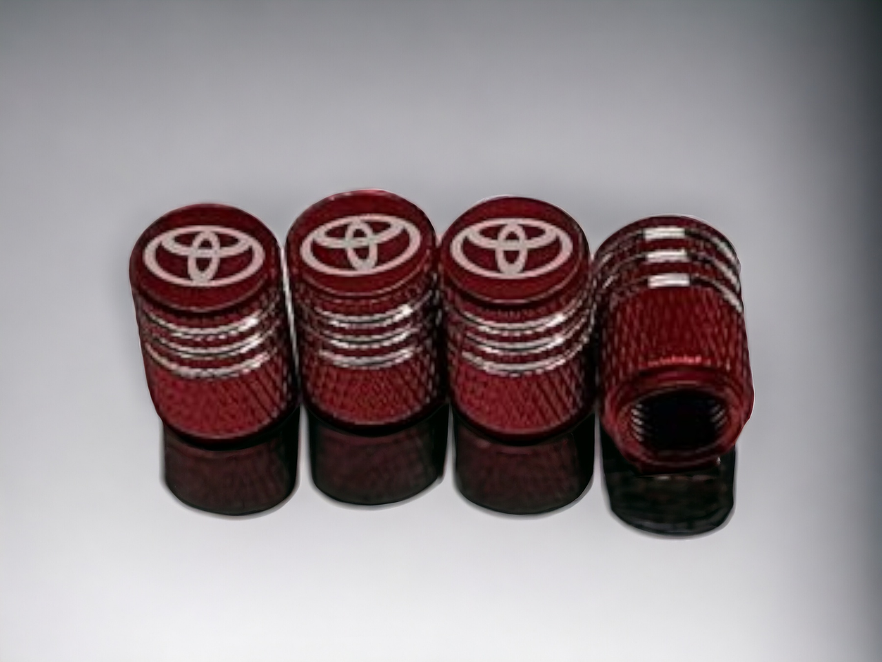 Колпачки на ниппель с логотипом TOYOTA металлические (2097686355)