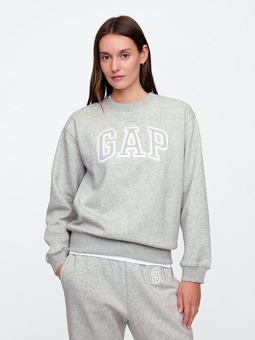 Свитшот женский на флисе GAP M Серый (2467576779)