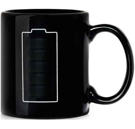 Чашка хамелеон Батарейка (100876)