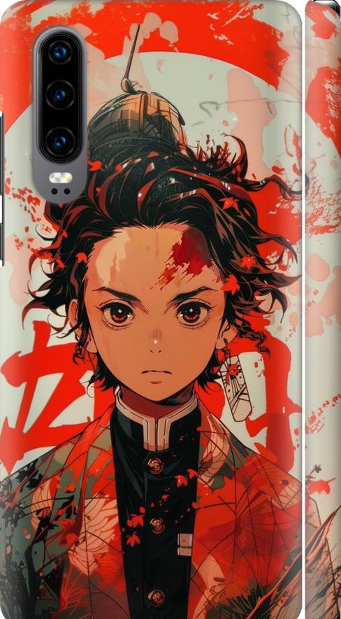 Чехол на Huawei P30 Тандзиро Камадо (6131m-1622-42517)