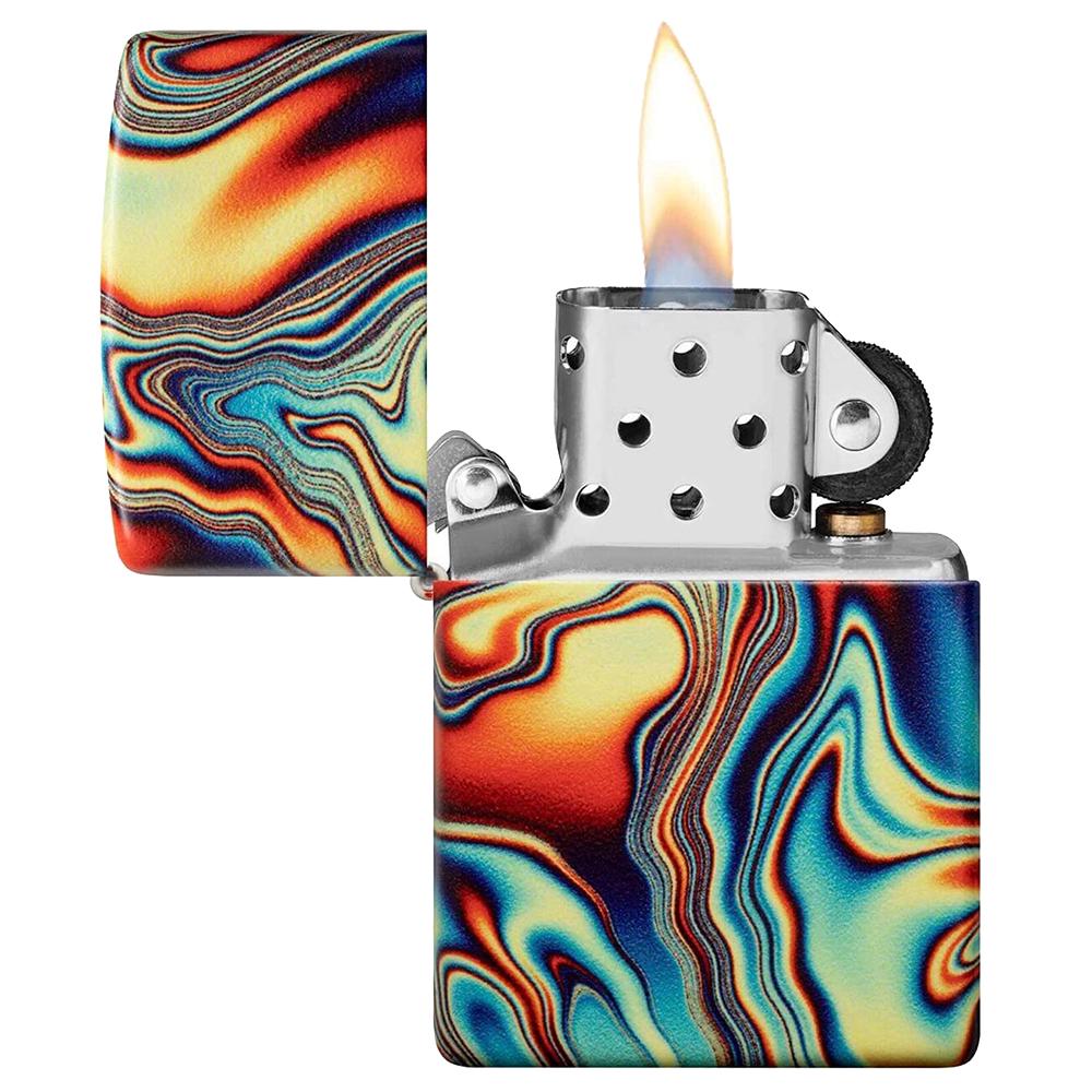 Зажигалка ZIPPO Colorful Swirl Pattern (48612) - фото 5