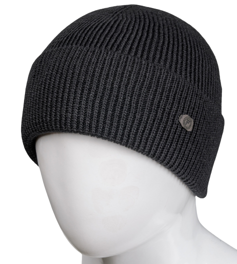 Шапка мужская на флисе Fero S2005 one size Черный (1502437830)