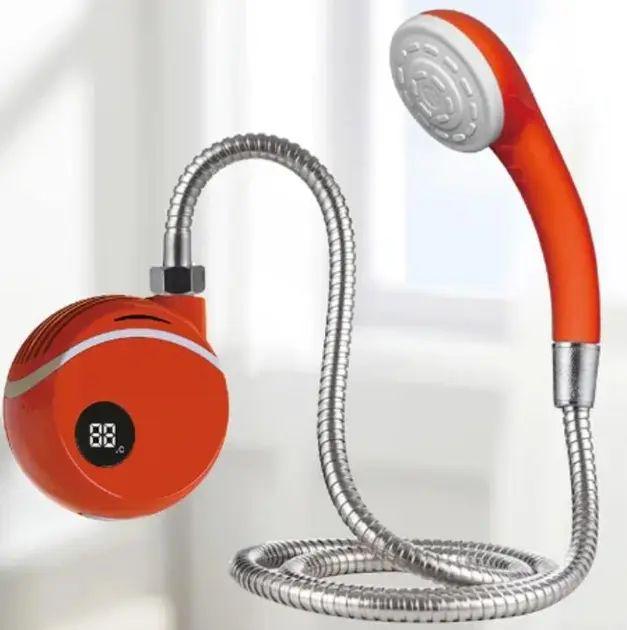 Душ портативный для кемпинга и дачи Li-ion Portable Outdoor Shower аккумуляторный с насосом 2000 mAh (opt-104302)