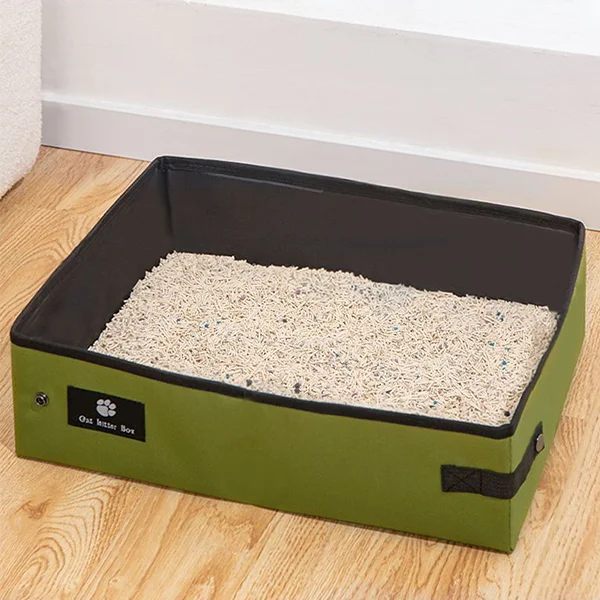 Туалет для кошек дорожный J00073 45х35х13 см - фото 4 Туалет для кошек дорожный J00073 45х35х13 см - фото 4