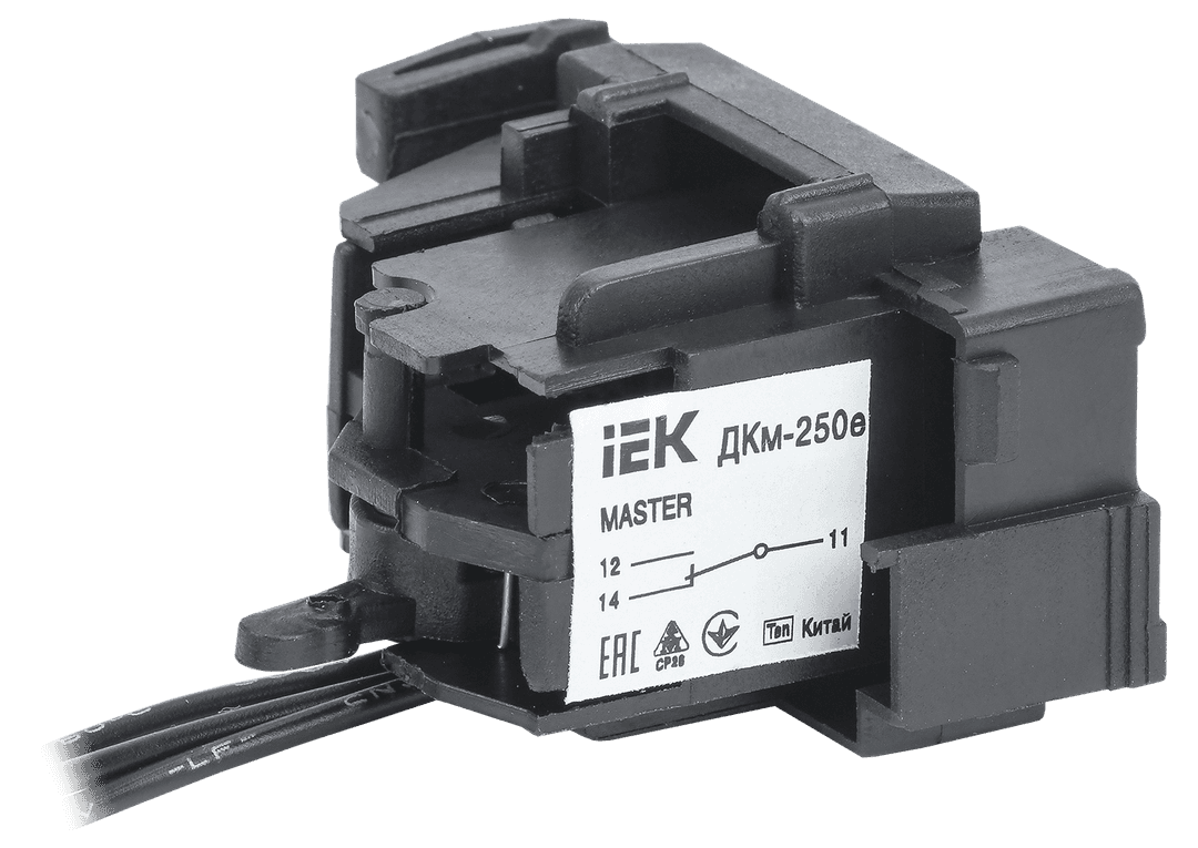 Контакт дополнительный УЭК ДКм-250е ДКм-35 0,5A AC 230V (SVA31D-DK-1-02)