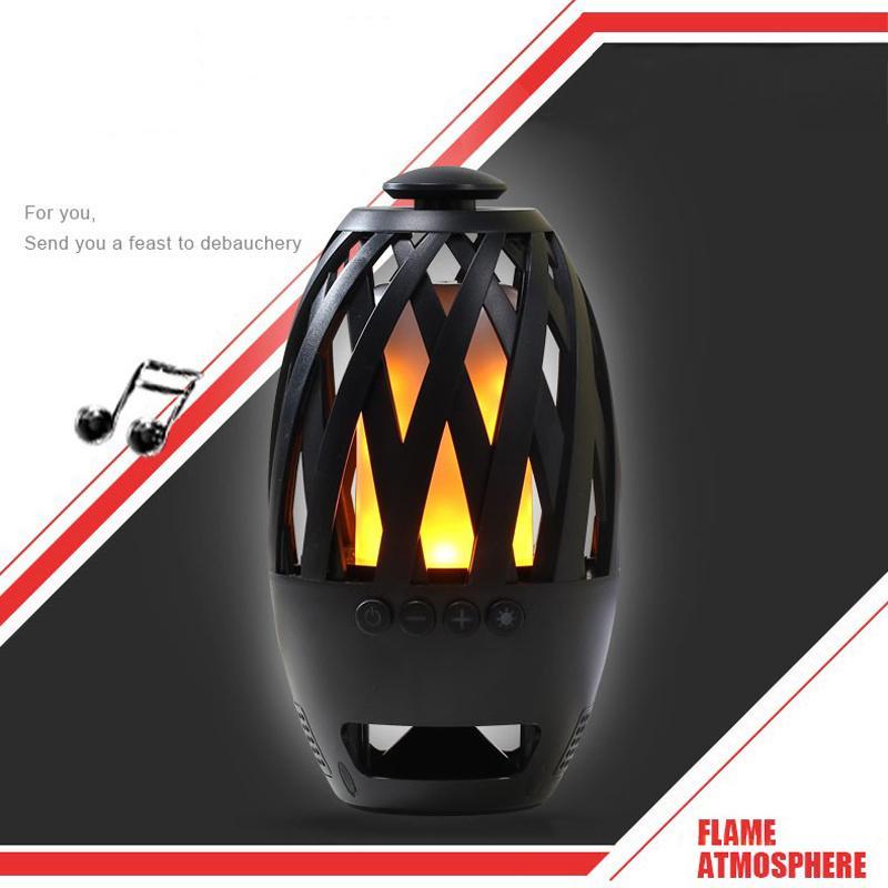 Беспроводная колонка Atmosphere BTS-596-2S c LED Bluetooth Black - фото 6