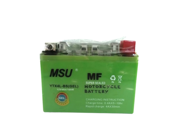 Акумулятор гелевий MSU 12V 4Ah GEL 113x69x85 мм (30066975)