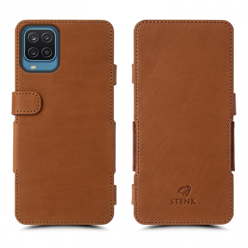 Чехол книжка Stenk Prime для Samsung Galaxy A12 Camel (68140)