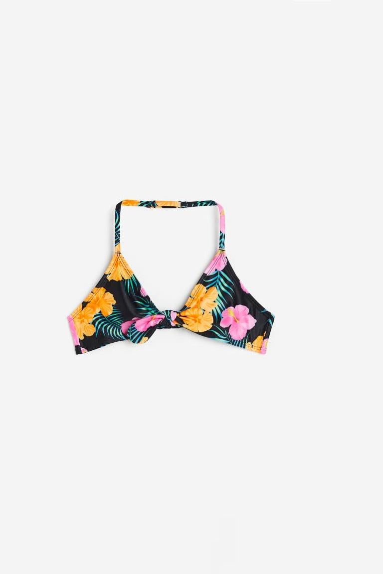 Купальний ліф H&M 158-164 см Чорно-жовтогарячий (A160411357361)