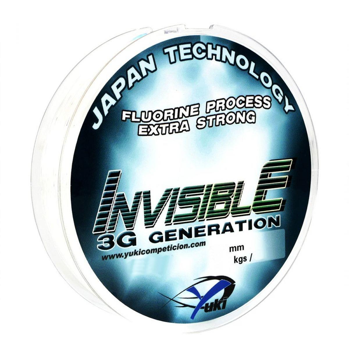 Волосінь повідова Yuki Invisible 0,11 мм 50 м 1,81 кг