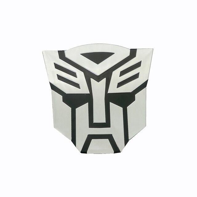 Эмблема алюминиевая Трансформеры Автоботы Transformers Autobots 6,8х6,8 см (1094098132)